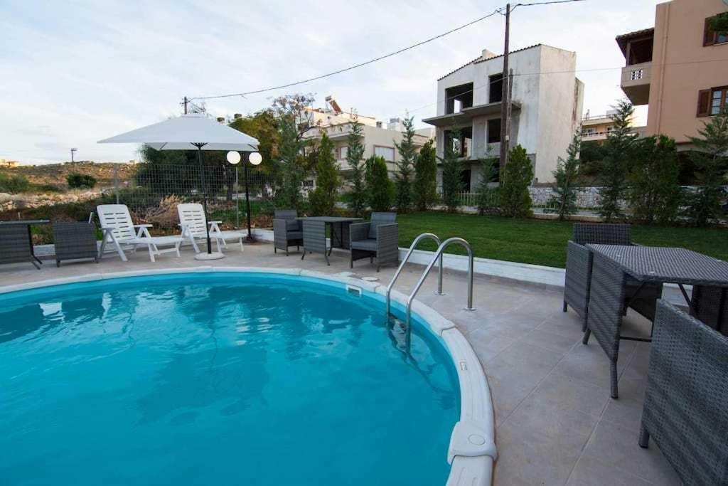 Thanasis Villa Kounoupidhiana Ngoại thất bức ảnh